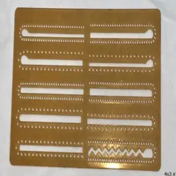 ابزار نشانه گذاری مدل شابلون دور زیپ مدل N108