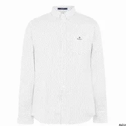 پیراهن آستین بلند مردانه فرنچ کانکشن سرمه ای کد T8322