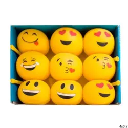توپ سرگرمی ایموجی مجموعه 9 عددی