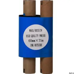 ریبون پرینتر لیبل زن NP مدل Wax Resin 60mm x 75m