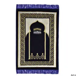 سجاده بازرگانی میلادی طرح مذهبی کعبه زیبا کد SM_001