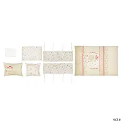 سرویس روتختی نوزاد 7 تکه مدل خوابالو