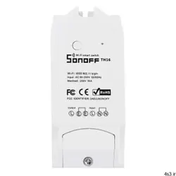 سوئیچ هوشمند دما و رطوبت سونوف مدل TH16