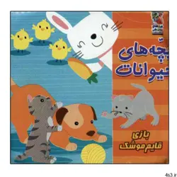 کتاب حمام 6 بچه های حیوانات:بازی قایم موشک اثر جاناتان شیخ میلر نشر سایه گستر