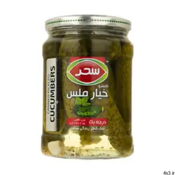 کنسرو خیار ملس سحر - 630 گرم