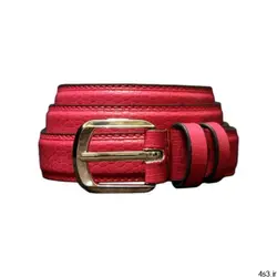 کمربند زنانه چرم بیسراک مدل شقایق کد W111So