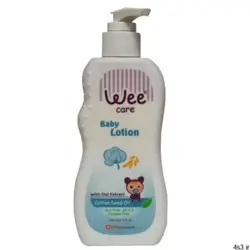 لوسیون بدن کودک وی کر مدل cotton حجم 200 میلی گرم