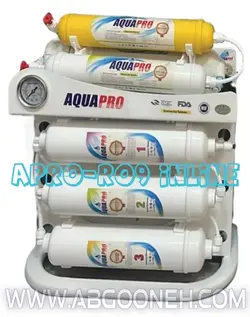 تصفیه آب خانگی آکوا پرو اینلاین مدل APRO-RO9 IN