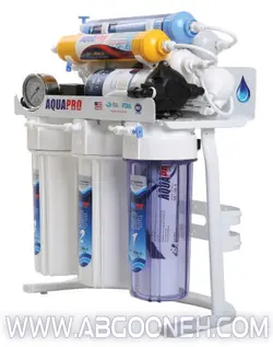 دستگاه تصفیه آب آکواپرو مدل APRO-RO7 ORP PUMP UP