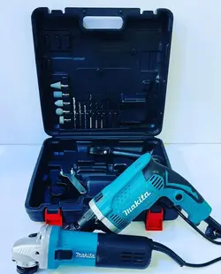 مینی سنگ و دریل دو قلوی ماکیتا