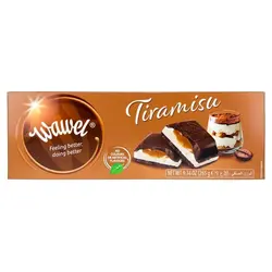 شکلات تخته ای با مغز تیرامیسو واول (wawel) 265 گرمی