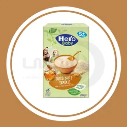 سرلاک هیرو بیبی با طعم عسل و گندم وزن 200 گرم Hero Baby Balli Irmikli