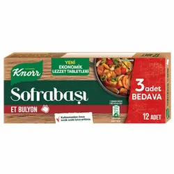 عصاره گوشت 12 عددی knor