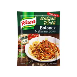 سس ماکارونی با طعم بلونز ایتالیایی کنور Knorr ترکیه 50 گرم