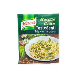سس ماکارونی با طعم ریحان کنور Knorr ترکیه 50 گرم
