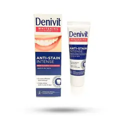 خمیردندان ضد لک denivit مدل anti-stain intenseحجم 50 میل