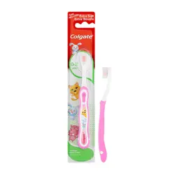 مسواک بچه گانه صورتی کلگیت 0 تا 2 سال Colgate