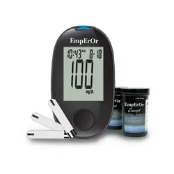 دستگاه تست قند خون Emperor | تجهیزات پزشکی افراطب