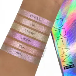 پالت هایلایتر آناستازیا از سری DREAM GLOW ANASTASIA BEVERLY HILLS HIGHLIGHTER PALETTE DREAM