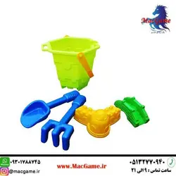 خرید و قیمت اسباب بازی سطل شن بازی همراه بیلچه و شن کش - فروشگاه اینترنتی مک گیم -