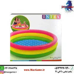 خرید و قیمت استخر بادی گرد اینتکس سایز 25*1.14 - فروشگاه اینترنتی مک گیم -