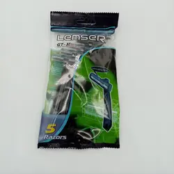 ژیلت صابون دار لمسر بسته 5 عددی