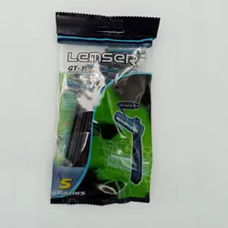 ژیلت صابون دار لمسر بسته 5 عددی