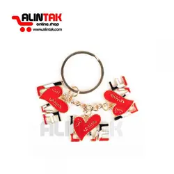 جا کلیدی فلزی طرح Love کد LV1 - شرکت آلین تک نام ارس