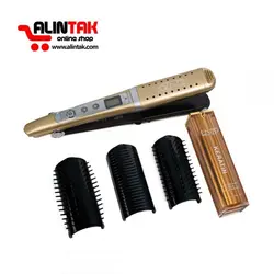 اتو مو حرفه ای انزو مدل EN-866S به همراه کراتین مو - شرکت آلین تک نام ارس