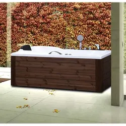 جکوزی سنی پلاستیک مدل اوان ترمو وود (160در70)