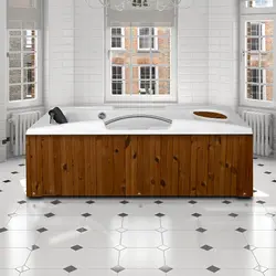 وان حمام سنی پلاستیک ايده آل ترمو وود (167در85)