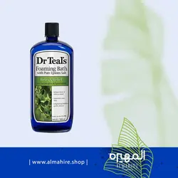 فوم حمام اکالیپتوس و نعناع دکتر تیل با نمک اپسوم خالص مدل آرامش و تسکین  Dr Teal’s Relax & Relief Foaming Bath with Pure Epsom Salt