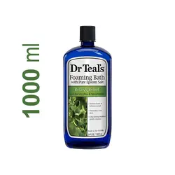 فوم حمام اکالیپتوس و نعناع دکتر تیل با نمک اپسوم خالص مدل آرامش و تسکین  Dr Teal’s Relax & Relief Foaming Bath with Pure Epsom Salt