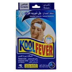 پد تب بر و رفع سردرد کول فیوِر مناسب بزرگسالان  Koolfever/Relieves Headaches For Adults