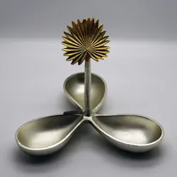 اردو سه خانه برگی آلومینیومی هندی