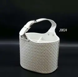 جا کارد و چنگال دسته دار چرم (کد 20024 )