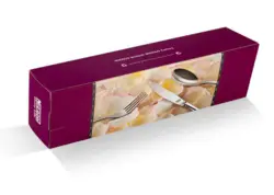 سرویس قاشق و چنگال ۱۲ پارچه غذا خوری ۶ نفره سورنتو براق نیکولو 9051