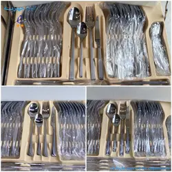 سرویس قاشق و چنگال استیل 128 پارچه دالتون