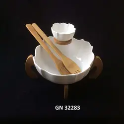 کاسه سالاد لب کنگره با سس خوری GN32283