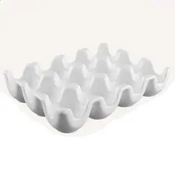 جا تخم مرغی 12تایی مربع گلدکیش Gk505441 Elegant