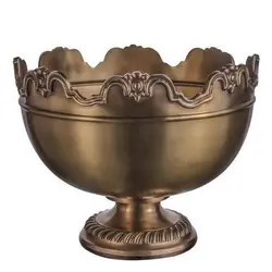 میوه خوری متوسط فلزی هندی گلد کیش GK892217 Brass