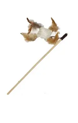 چوب بازی گربه کنف و پر کد R164