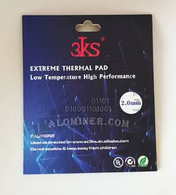 پد حرارتی  2 میل 3KS  Silicone Thermal Pad