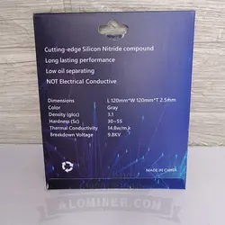 پد حرارتی 2.5 میل 3KS  Silicone Thermal Pad