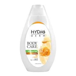 شامپو بدن کرمی هیدرودرم با رایحه شیر و عسل