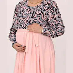 پیراهن مجلسی بارداری و شیردهی الیزا