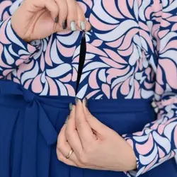 پیراهن مجلسی بارداری و شیردهی الیزا