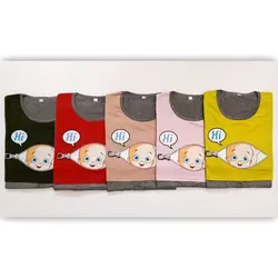 ست بلوز شلوار بارداری و شیردهی طرح Hi