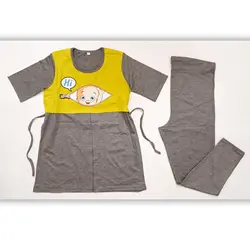 ست بلوز شلوار بارداری و شیردهی طرح Hi