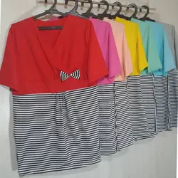 تیشرت شیردهی پاپیونی